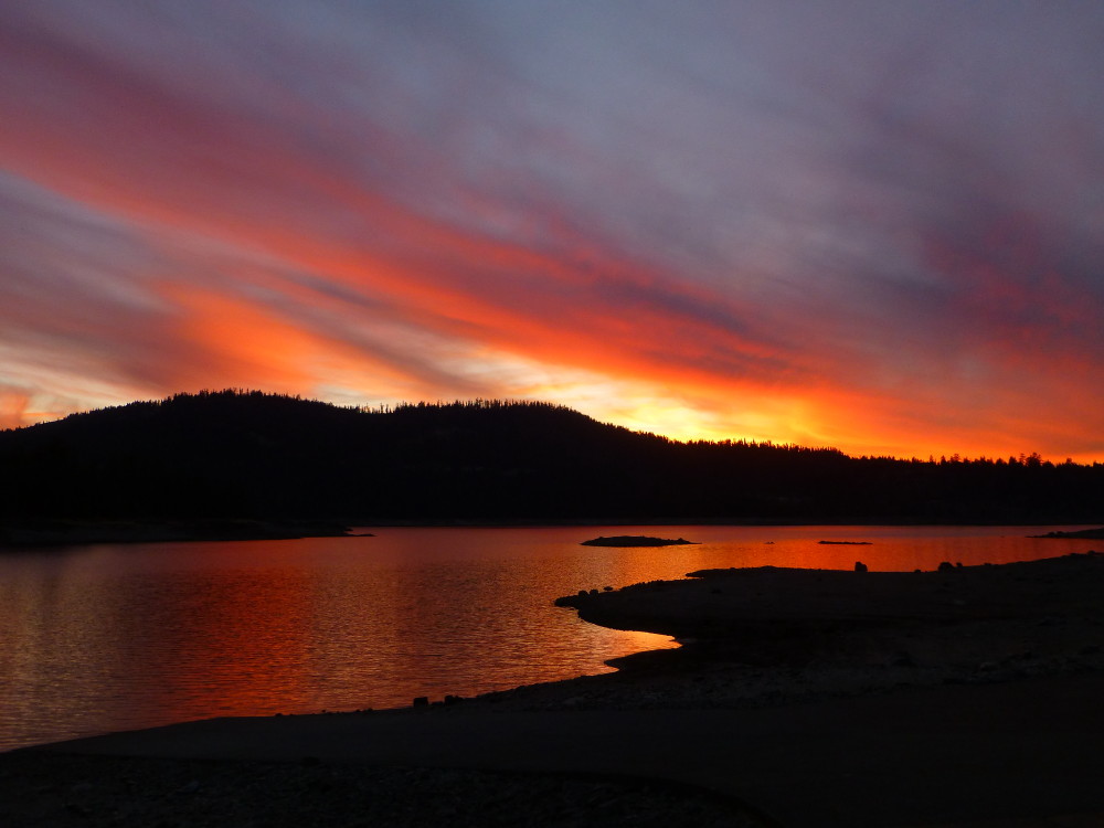 Sunset at Jackson Meadows
