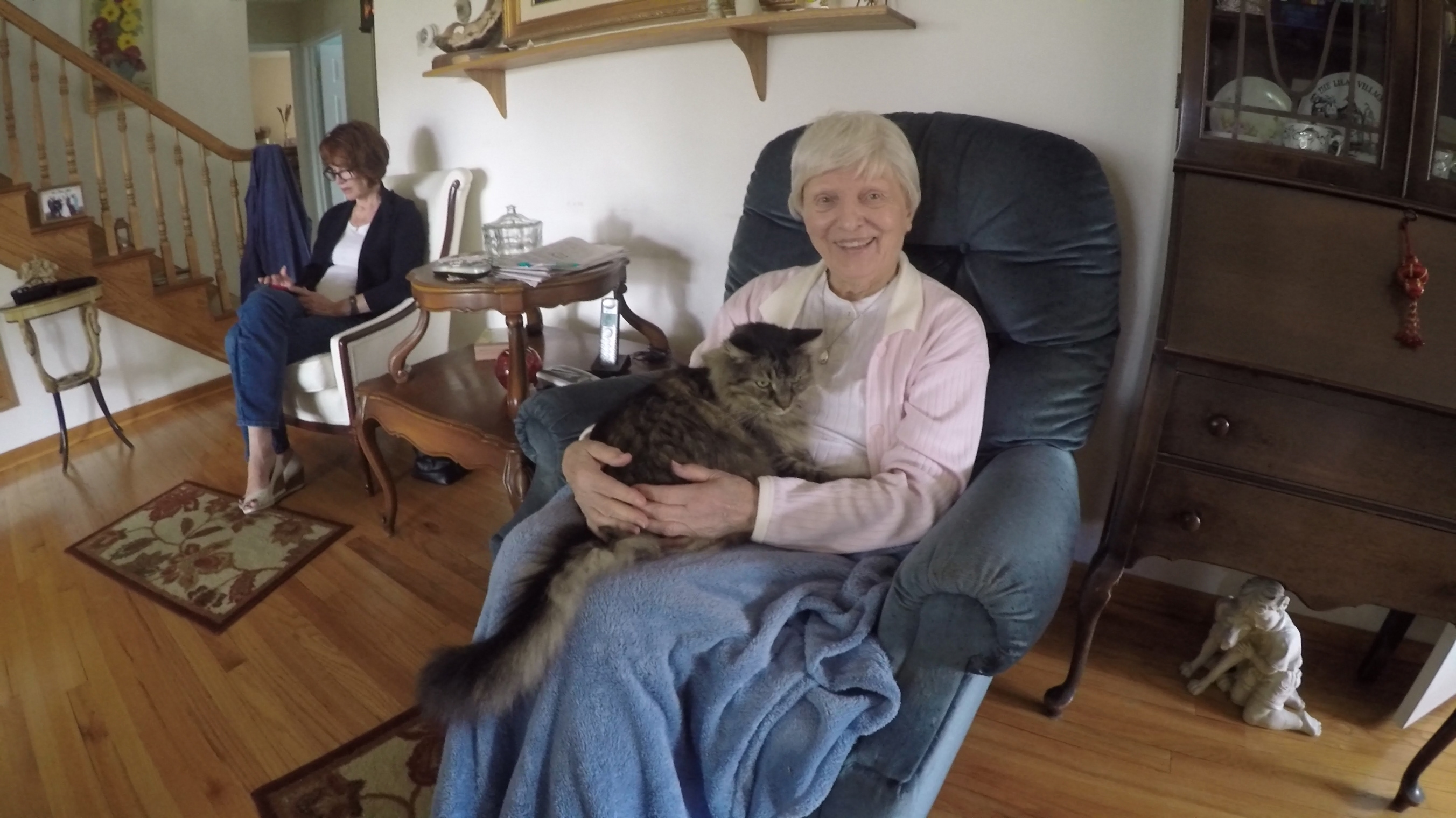 Mom and Louie